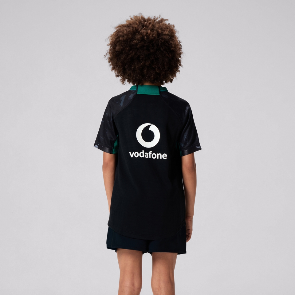 CANTERBURY IRE PRE GAME PRO JERSEY JNR JU BLACK/GRN
