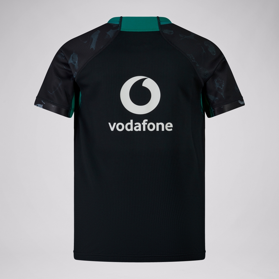 CANTERBURY IRE PRE GAME PRO JERSEY JNR JU BLACK/GRN