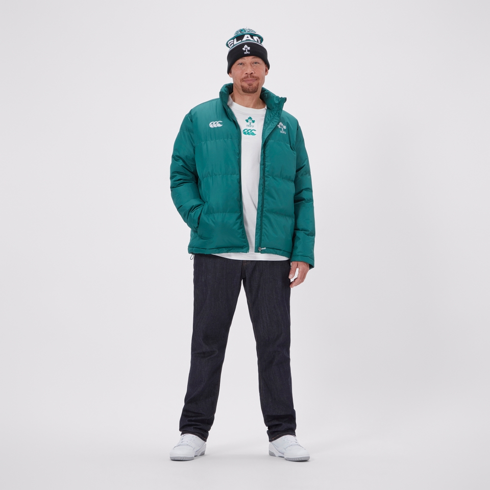 MENS IRELAND PUFFER JACKET GREEN