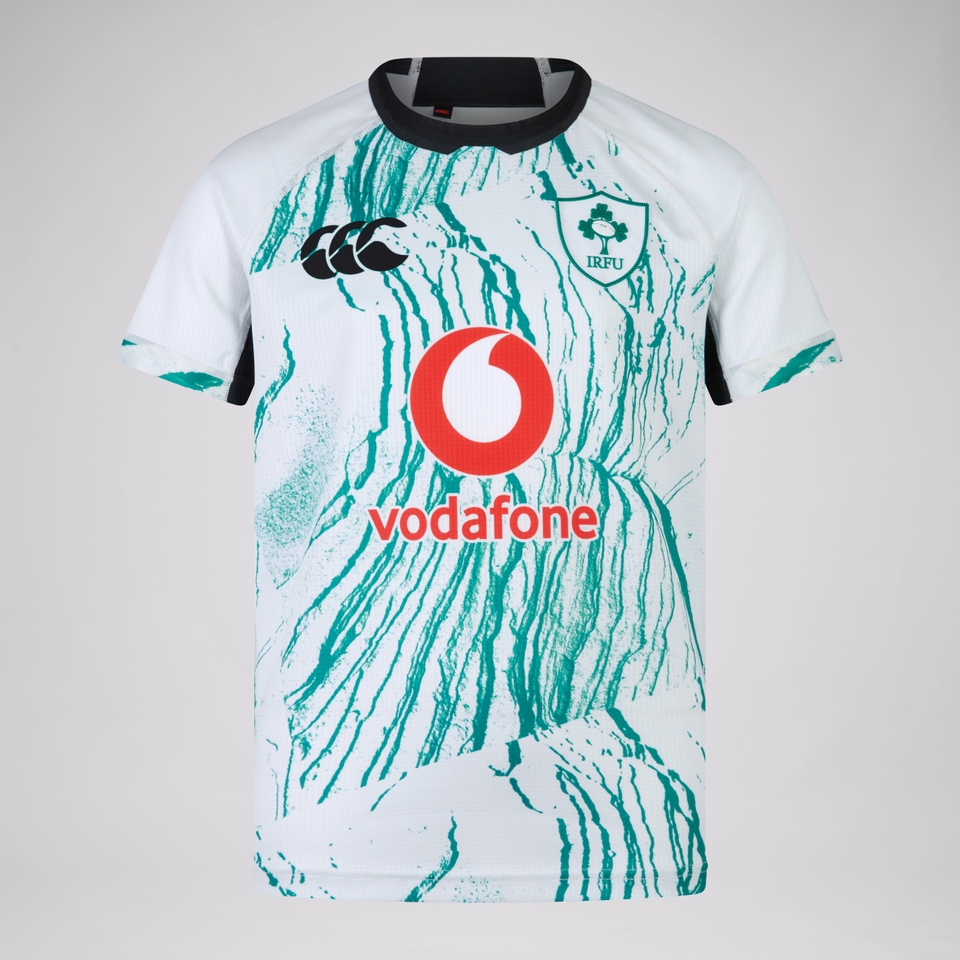 JUNIOR UNISEX IRELAND ALT PRO JERSEY WHITE/BLACK