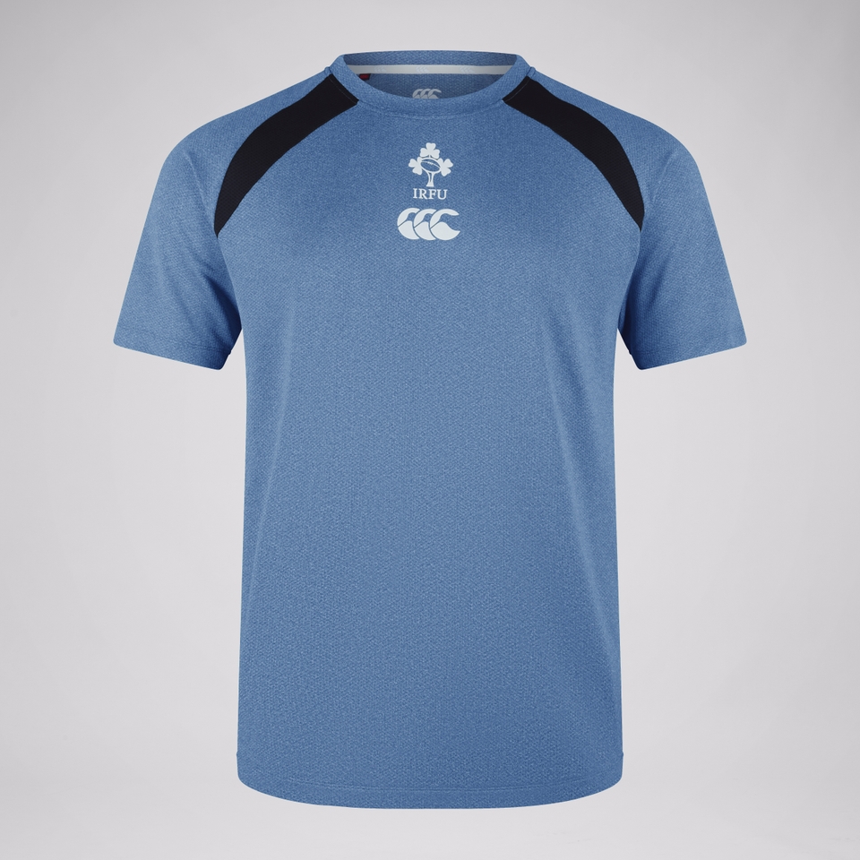MENS IRELAND VAPODRI ELITE TRAINING TEE BLUE