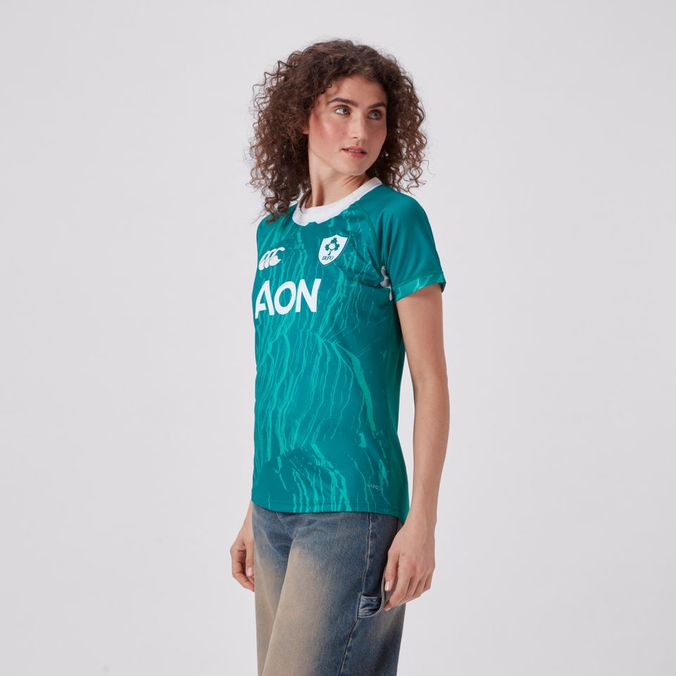 WOMENS IRELAND HOME PRO JERSEY GREEN/WHITE