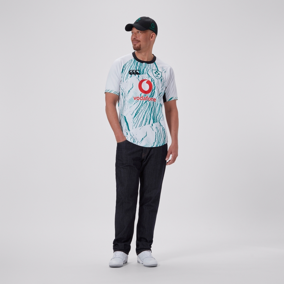 MENS IRELAND ALT PRO JERSEY WHITE/BLACK