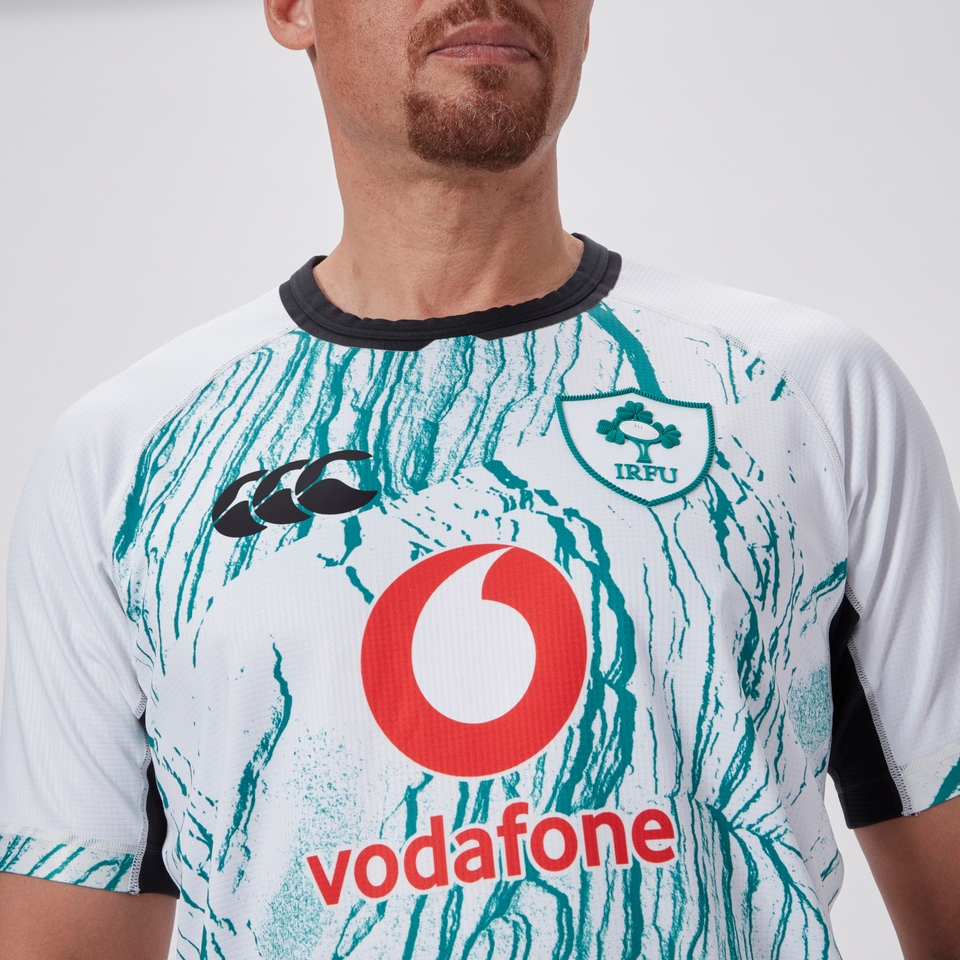 MENS IRELAND ALT PRO JERSEY WHITE/BLACK