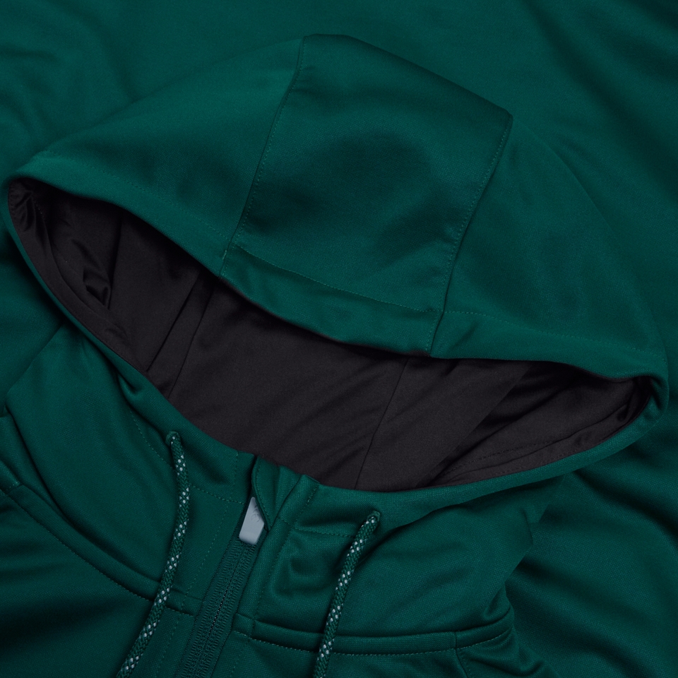 WOMENS IRELAND OH ZIP TRAINING HOODY (NB) Black/Green