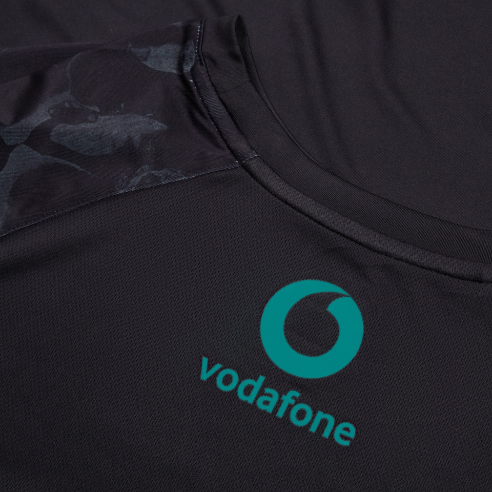 MENS IRELAND SUPER LIGHT TRAINING T-SHIRT BLACK