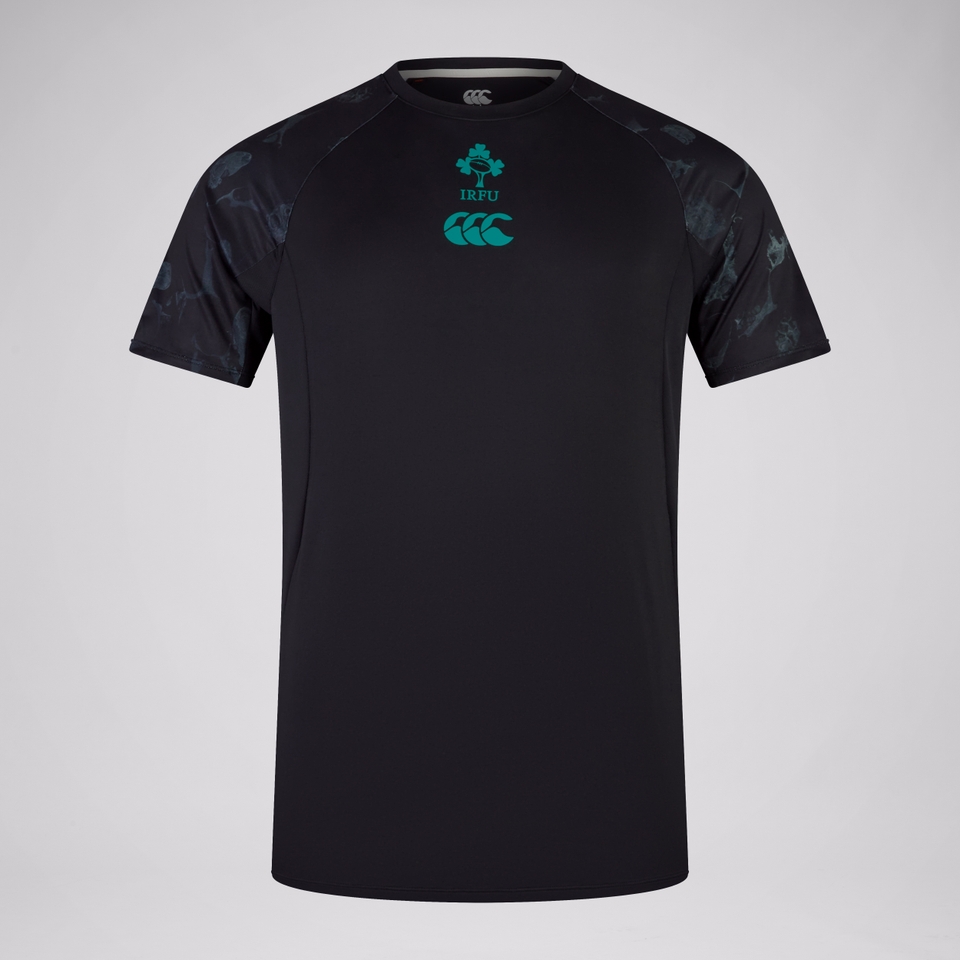 MENS IRELAND SUPER LIGHT TRAINING T-SHIRT BLACK