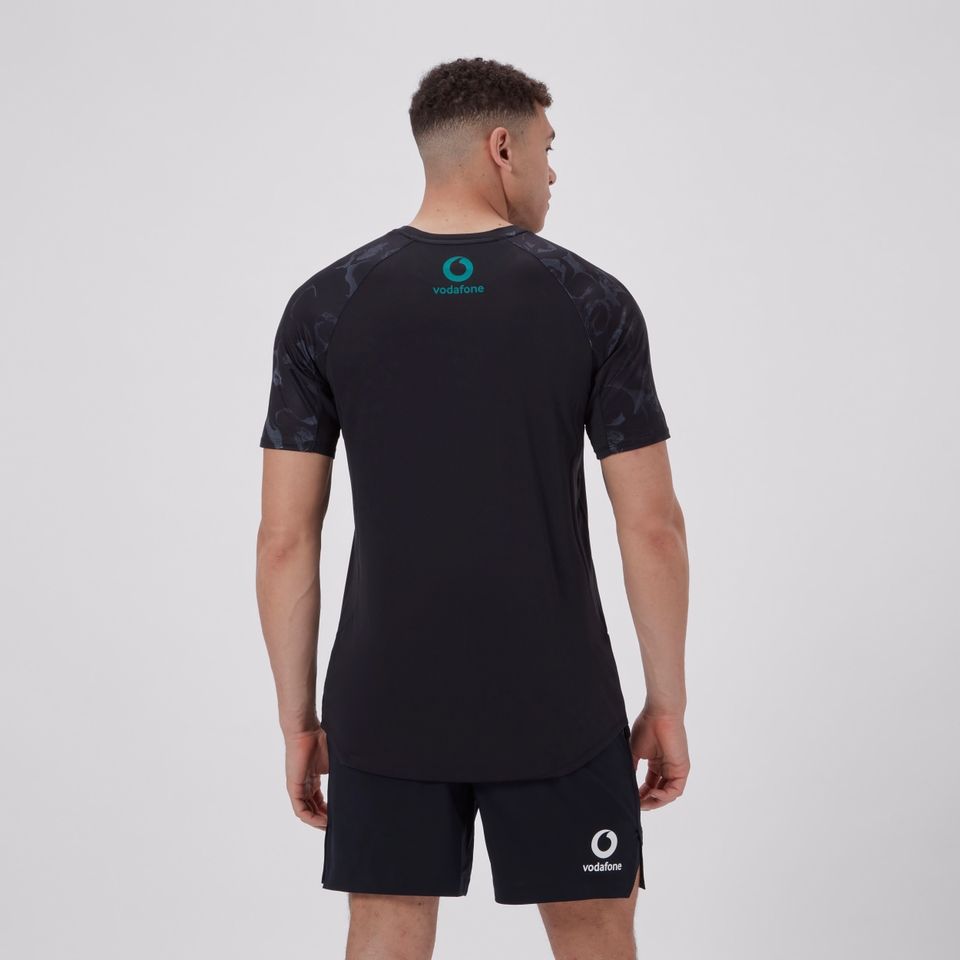 MENS IRELAND SUPER LIGHT TRAINING T-SHIRT BLACK