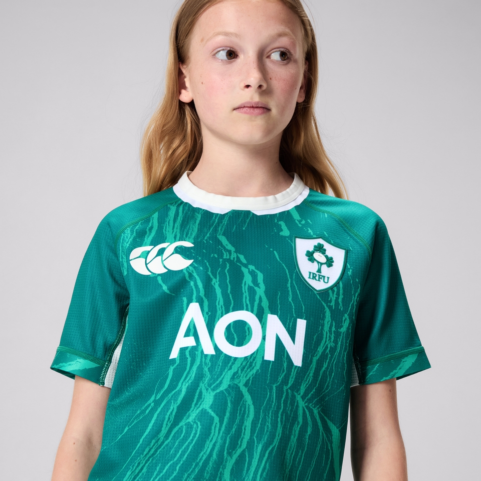 CANTERBURY Women's IRE HOM PRO JSY JNR JU GREEN/WHTE