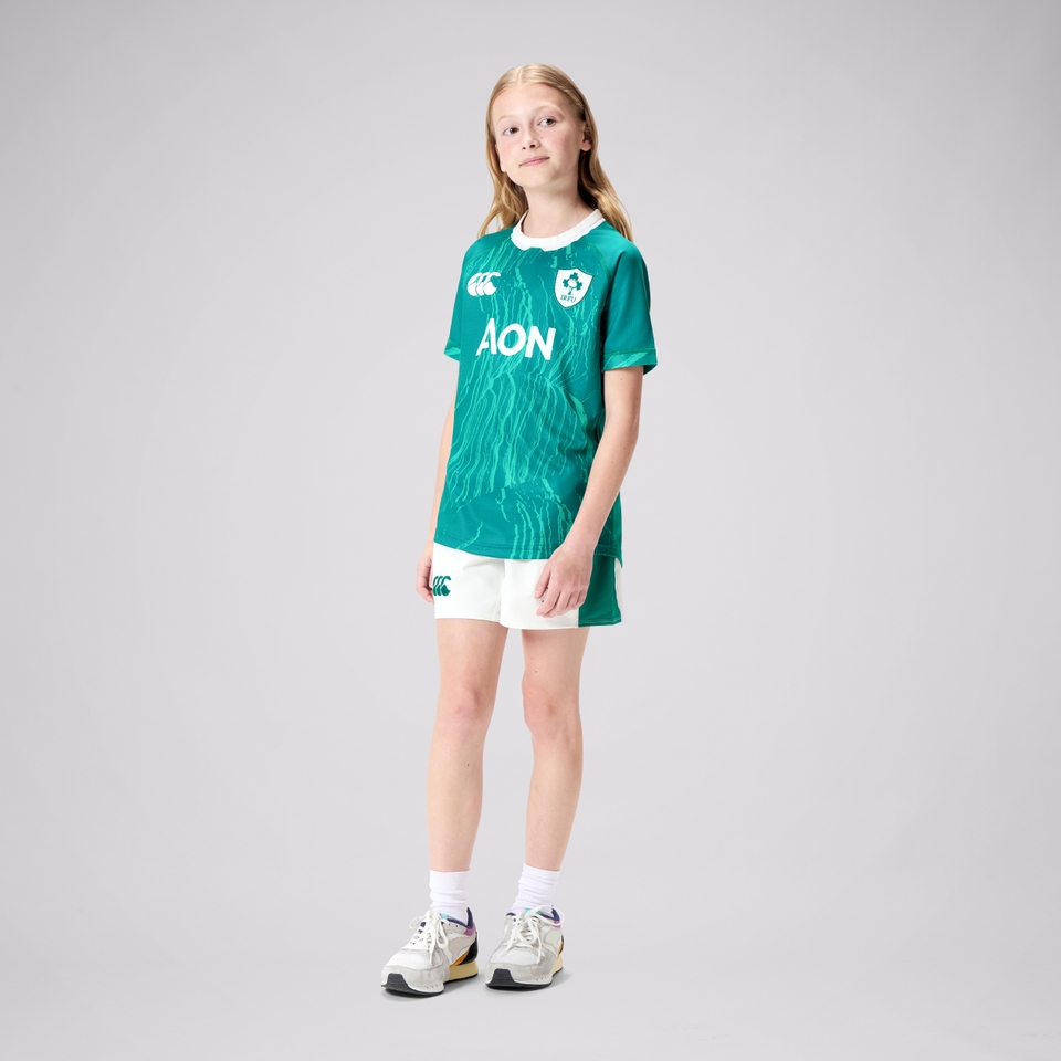 CANTERBURY Women's IRE HOM PRO JSY JNR JU GREEN/WHTE