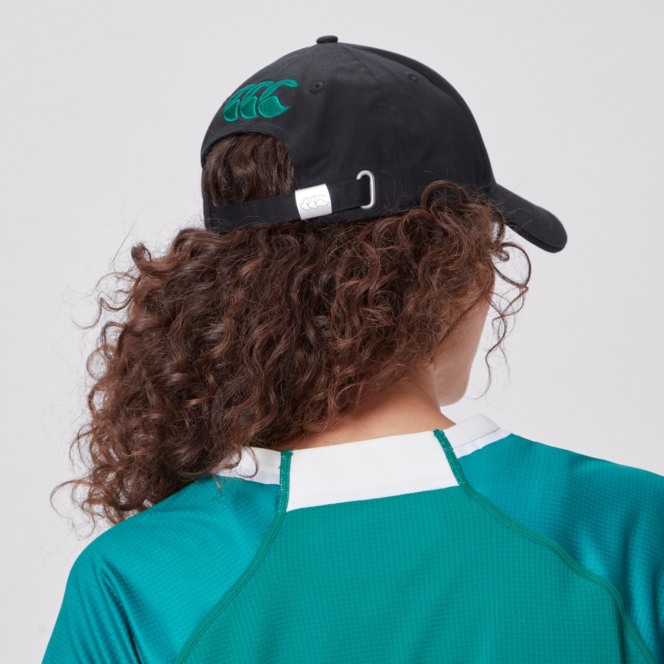 ADULT UNISEX IRELAND DRILL CAP BLACK/GREEN