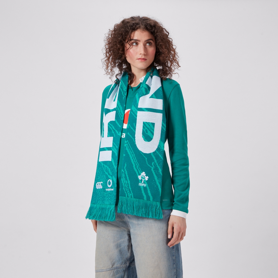ADULT UNISEX IRELAND SCARF GREEN