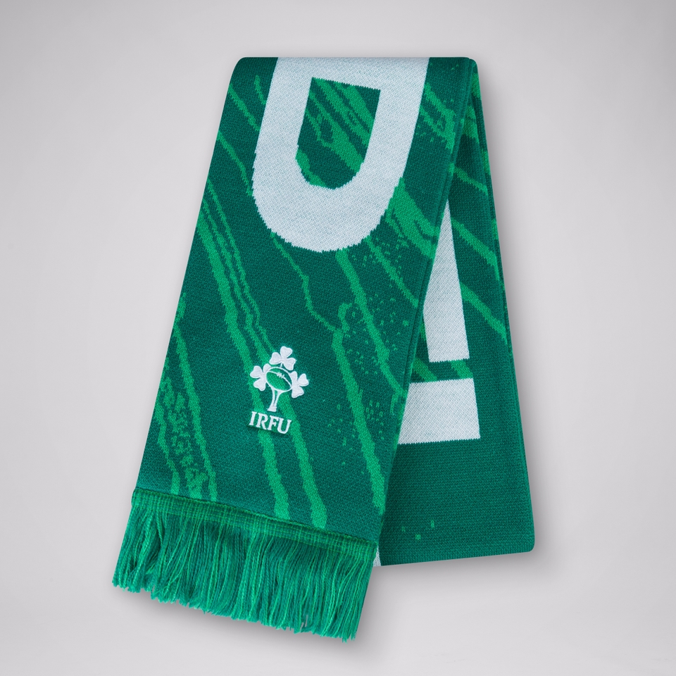 ADULT UNISEX IRELAND SCARF GREEN