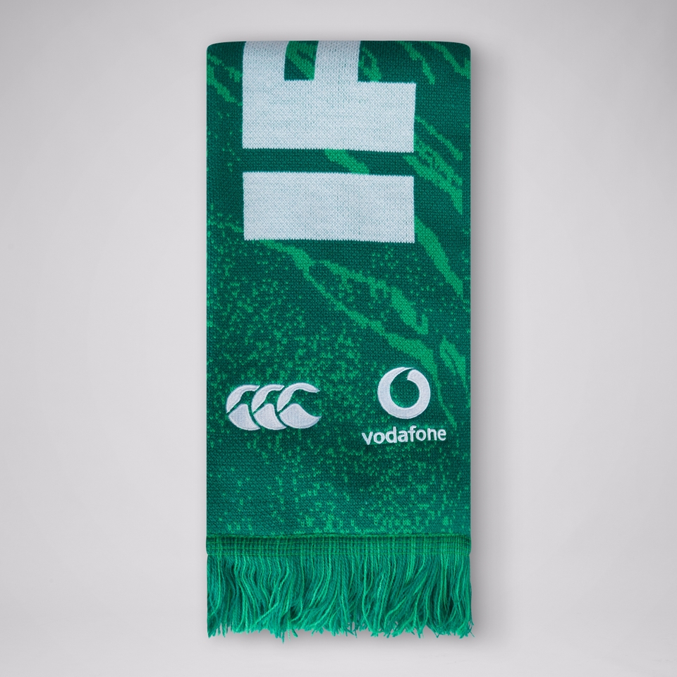 ADULT UNISEX IRELAND SCARF GREEN