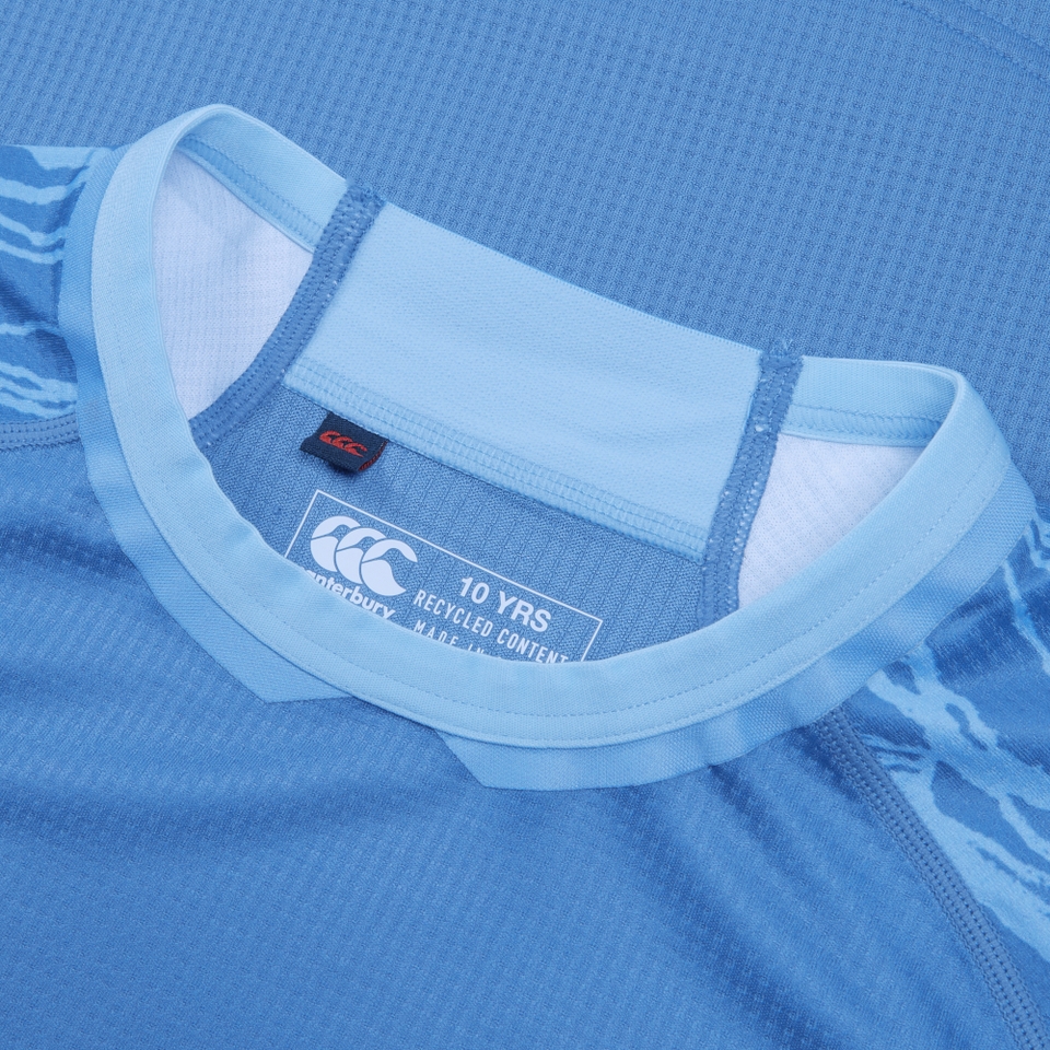 CANTERBURY IRE TRAINING PRO JERSEY JNR JU BLUE/BLK