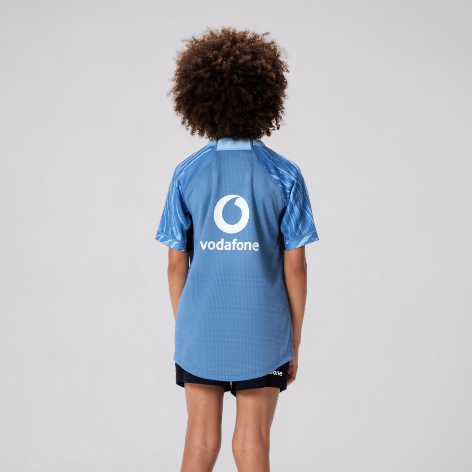 CANTERBURY IRE TRAINING PRO JERSEY JNR JU BLUE/BLK