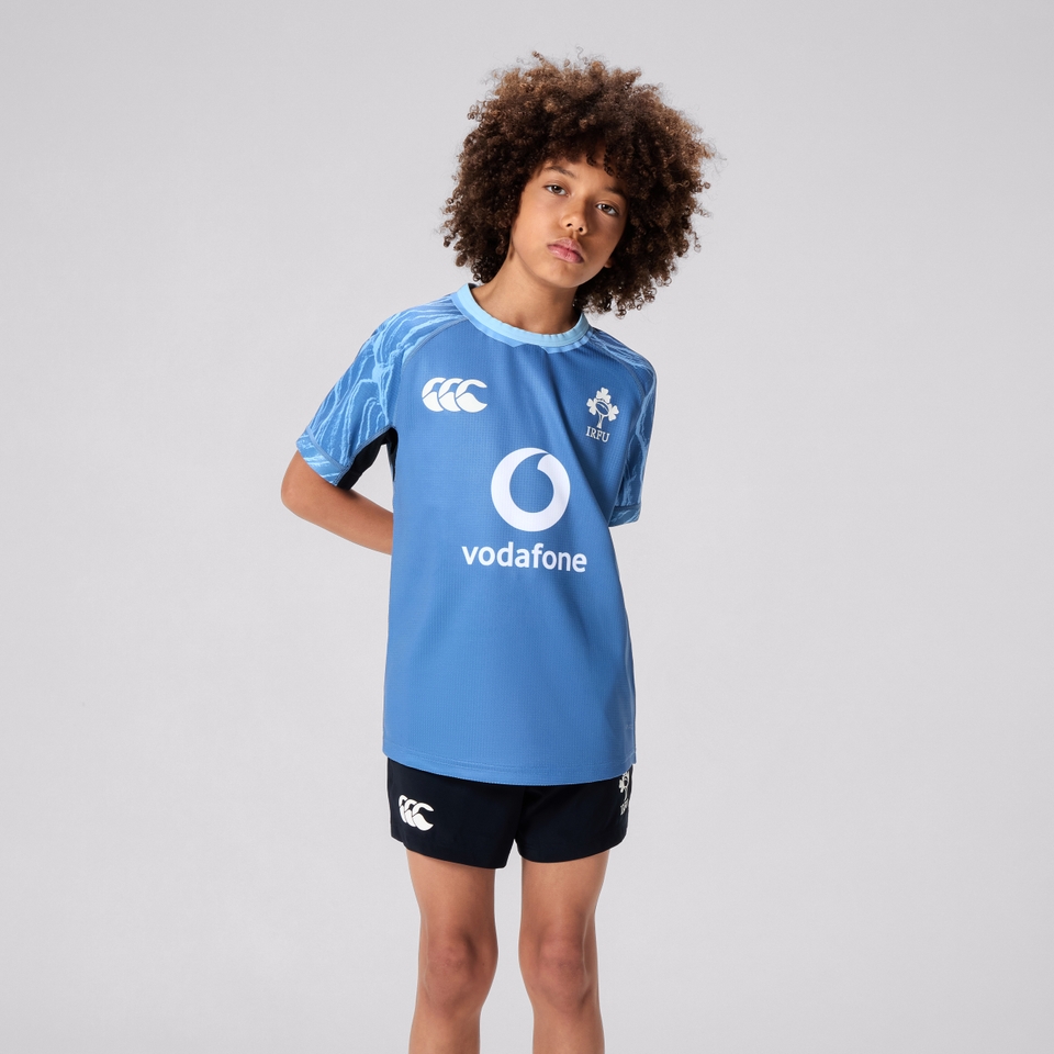 JUNIOR UNISEX IRELAND TRAINING PRO JERSEY BLUE