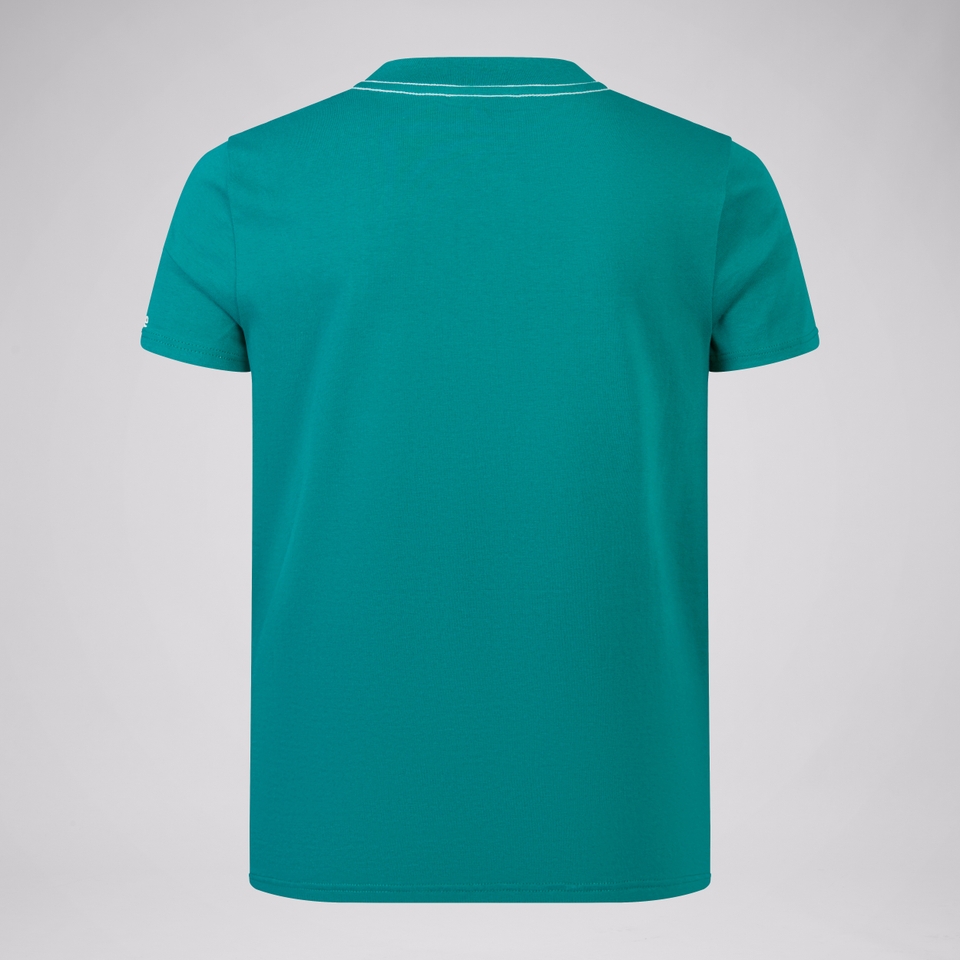 JUNIOR UNISEX IRELAND COTTON T-SHIRT GREEN/WHITE