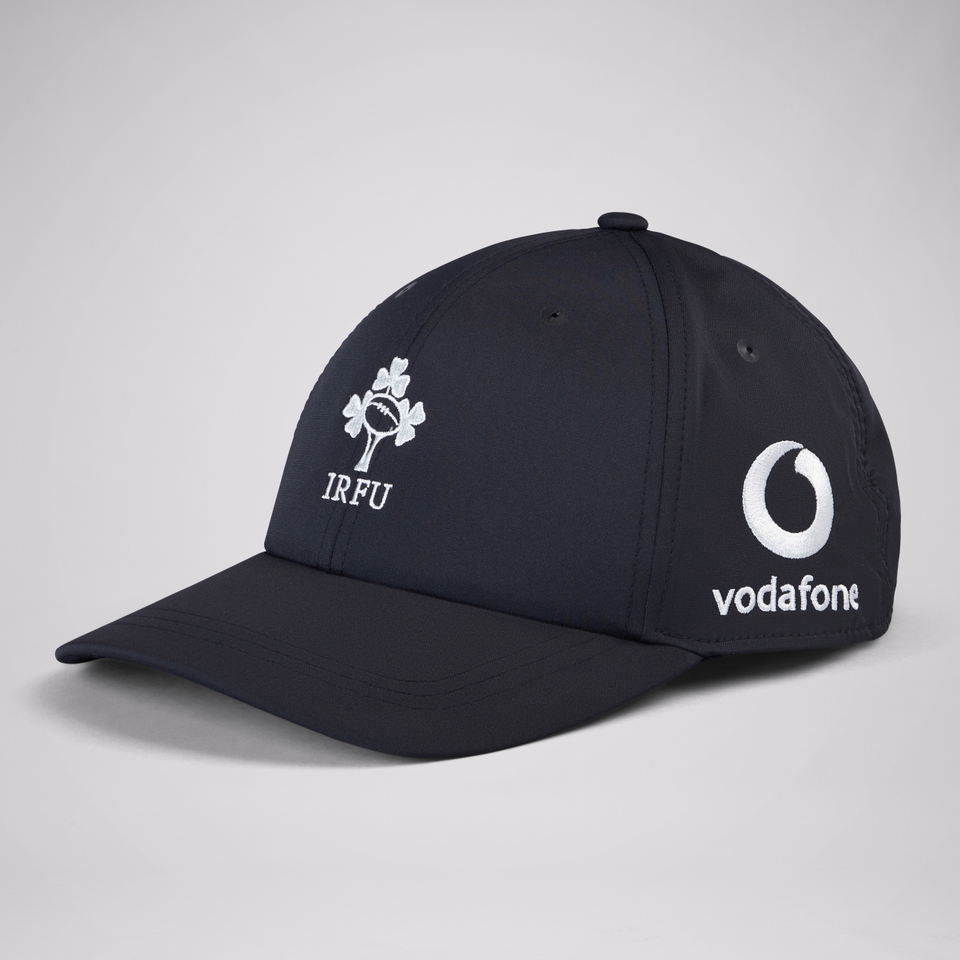 ADULT UNISEX IRELAND TECH LOGO CAP BLACK