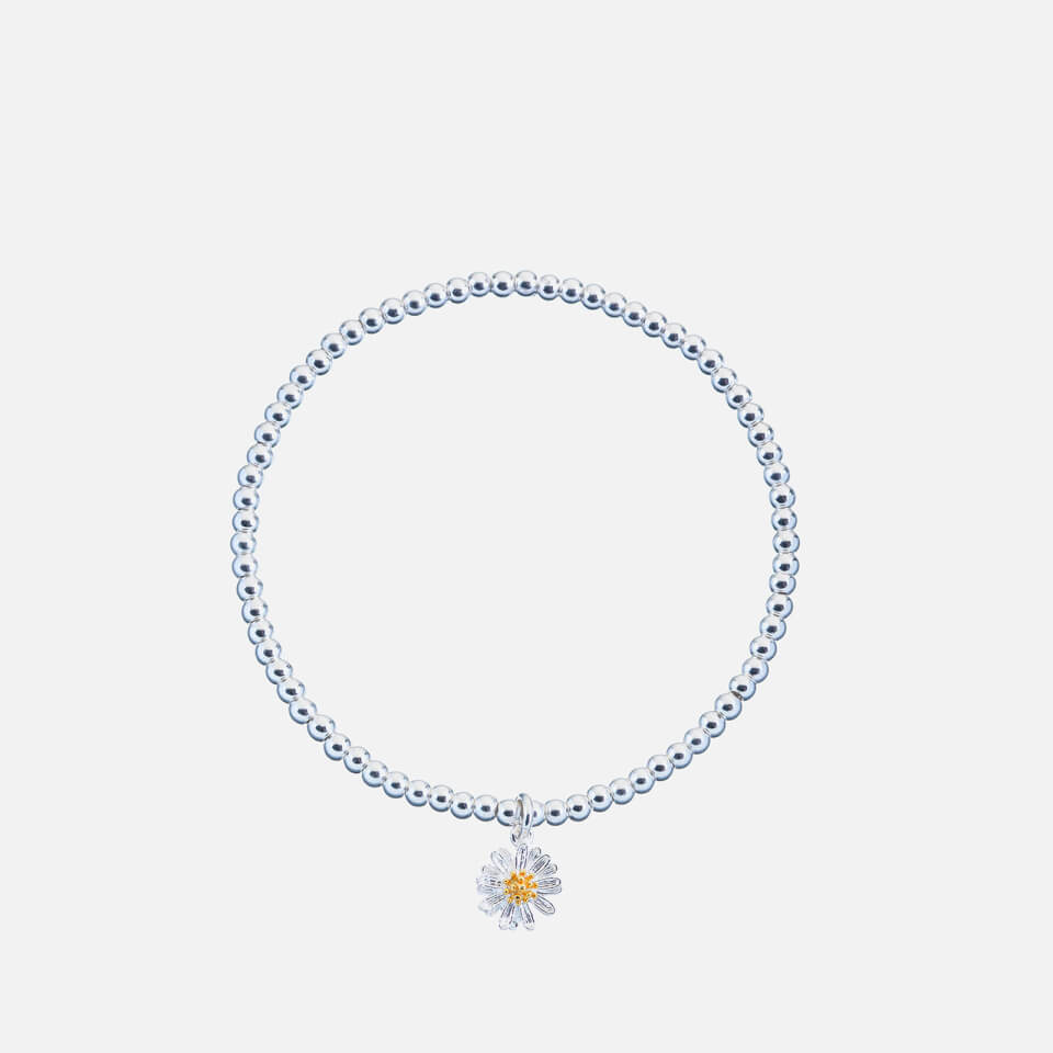 Estella Bartlett Sienna Wildflower Silver-Tone Bracelet