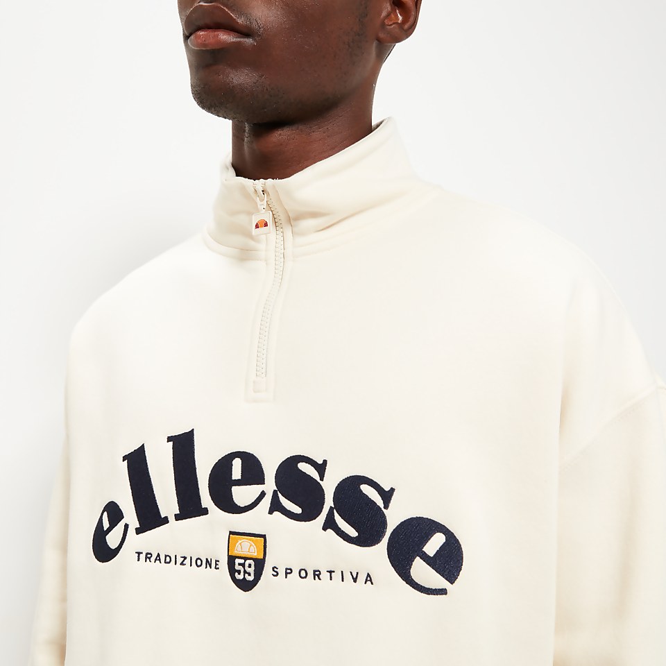 Men's Roane 1/4 Zip Top Off White