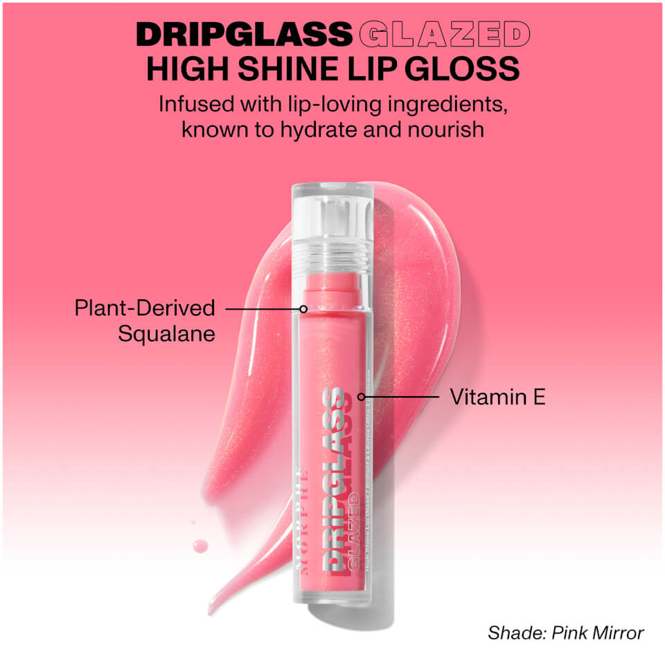 Morphe Dripglass Glazed High Shine Lip Gloss - So Transparent