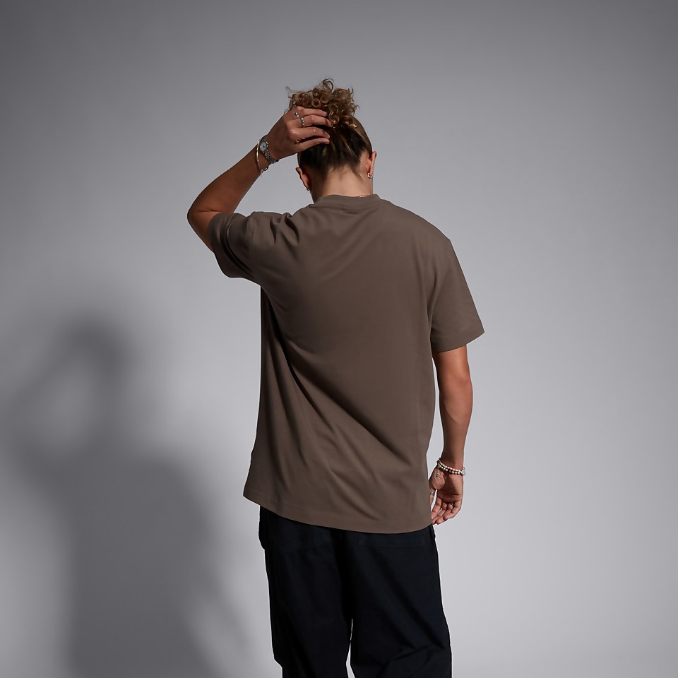 WOMENS ELLIE X CCC TEE BROWN