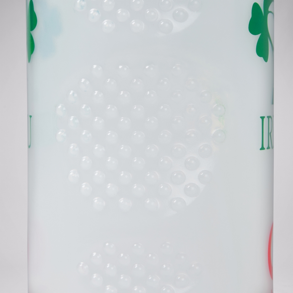 ADULT UNISEX IRELAND WATER BOTTLE (80CL) CLEAR