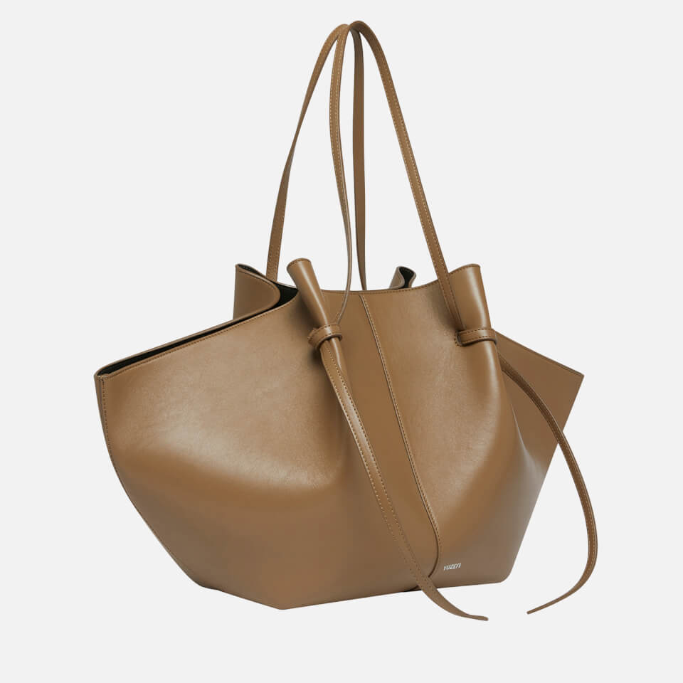Yuzefi Large Mochi Leather Tote Bag