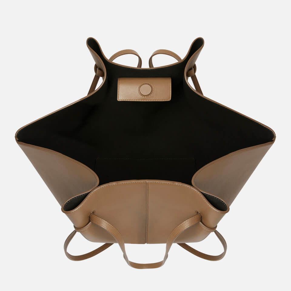 Yuzefi Large Mochi Leather Tote Bag