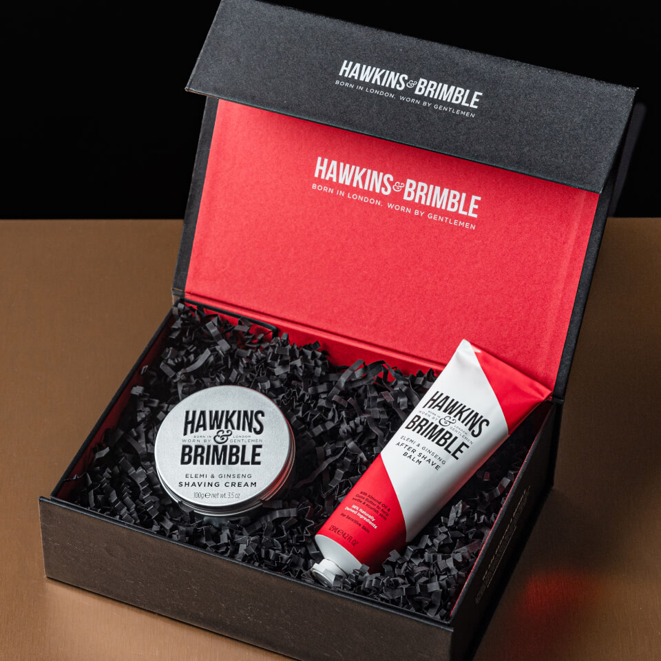 Hawkins & Brimble Shaving Gift Set Box