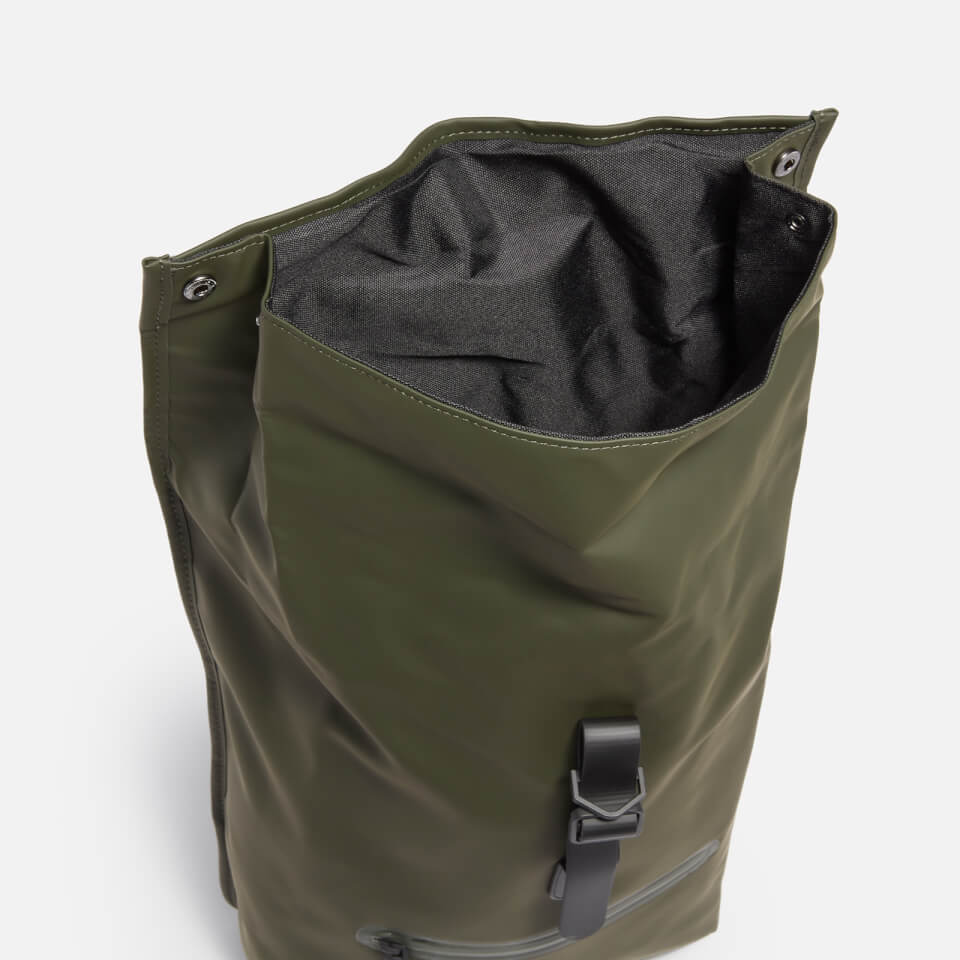 Rains Rolltop Matte-Shell Backpack