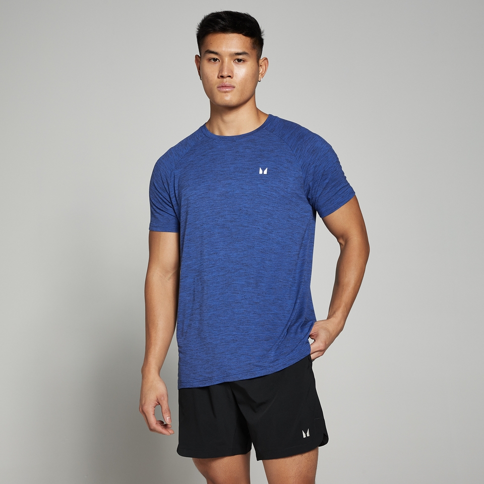 MP Men's Performance Short Sleeve T-Shirt - Cobalt Blue Marl