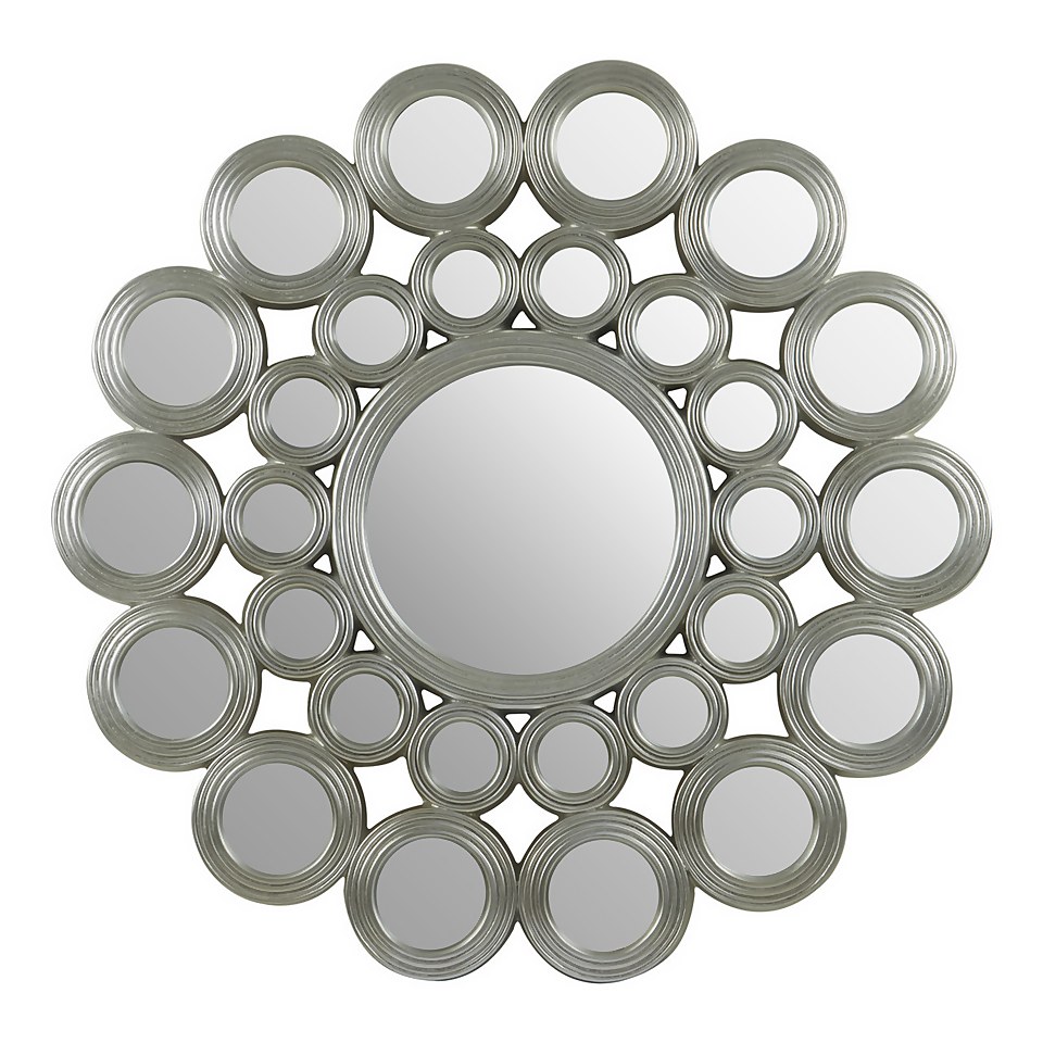 Maris Silver Wall Mirror - 119cm