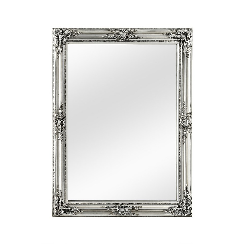 Classic Wall Mirror - Silver - 70x90cm