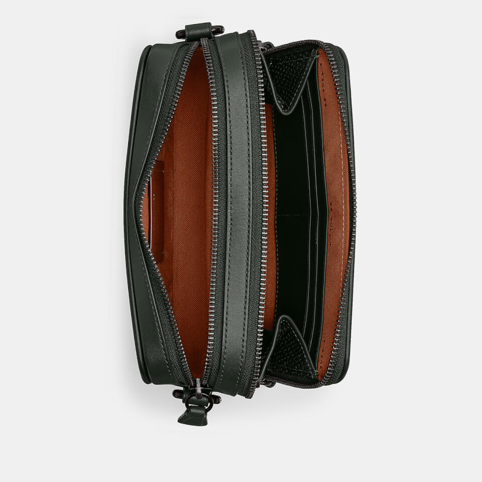 Coach Charter Burnished Leather Messenger Bag