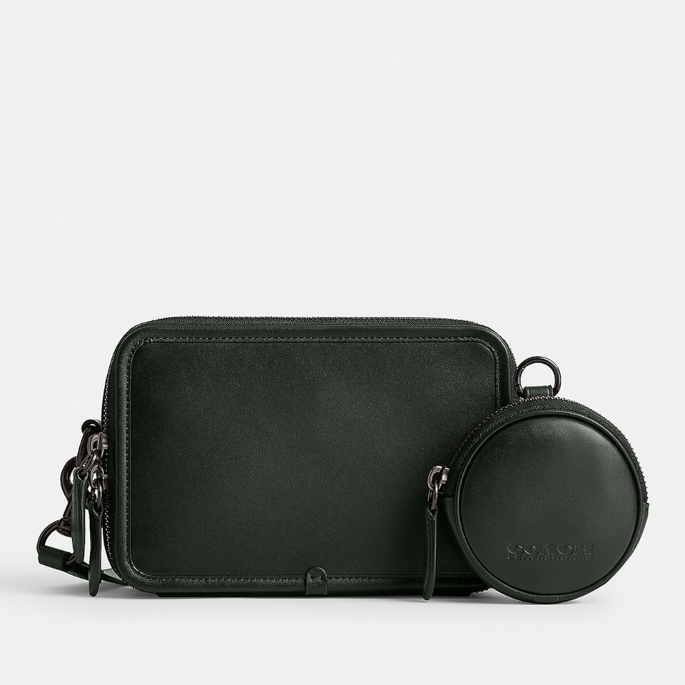 Coach Charter Burnished Leather Messenger Bag