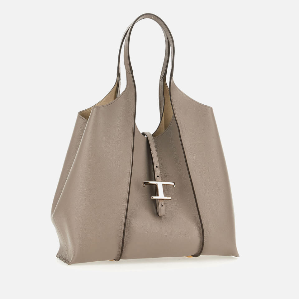 Tod's T Leather Tote Bag