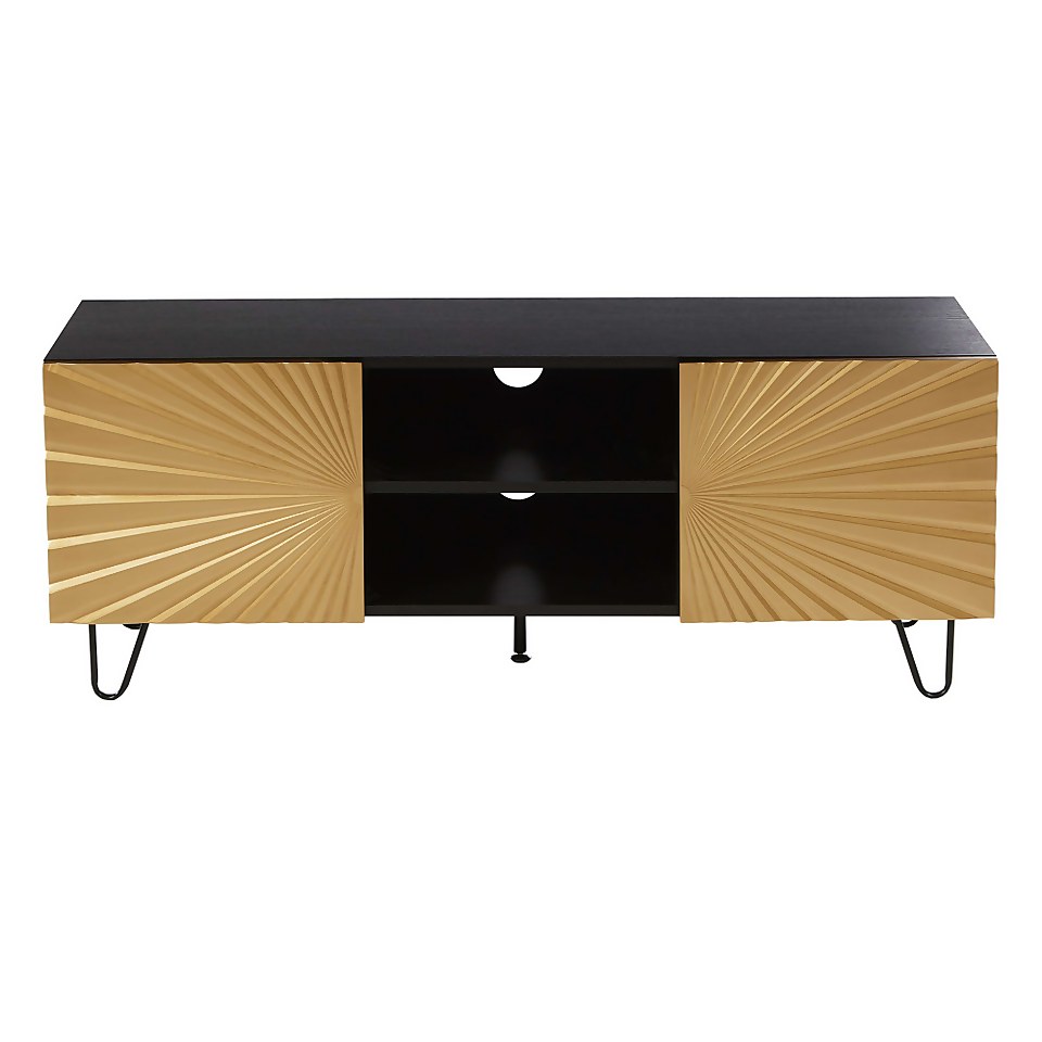 Sunrise 2 Door TV Stand Homebase