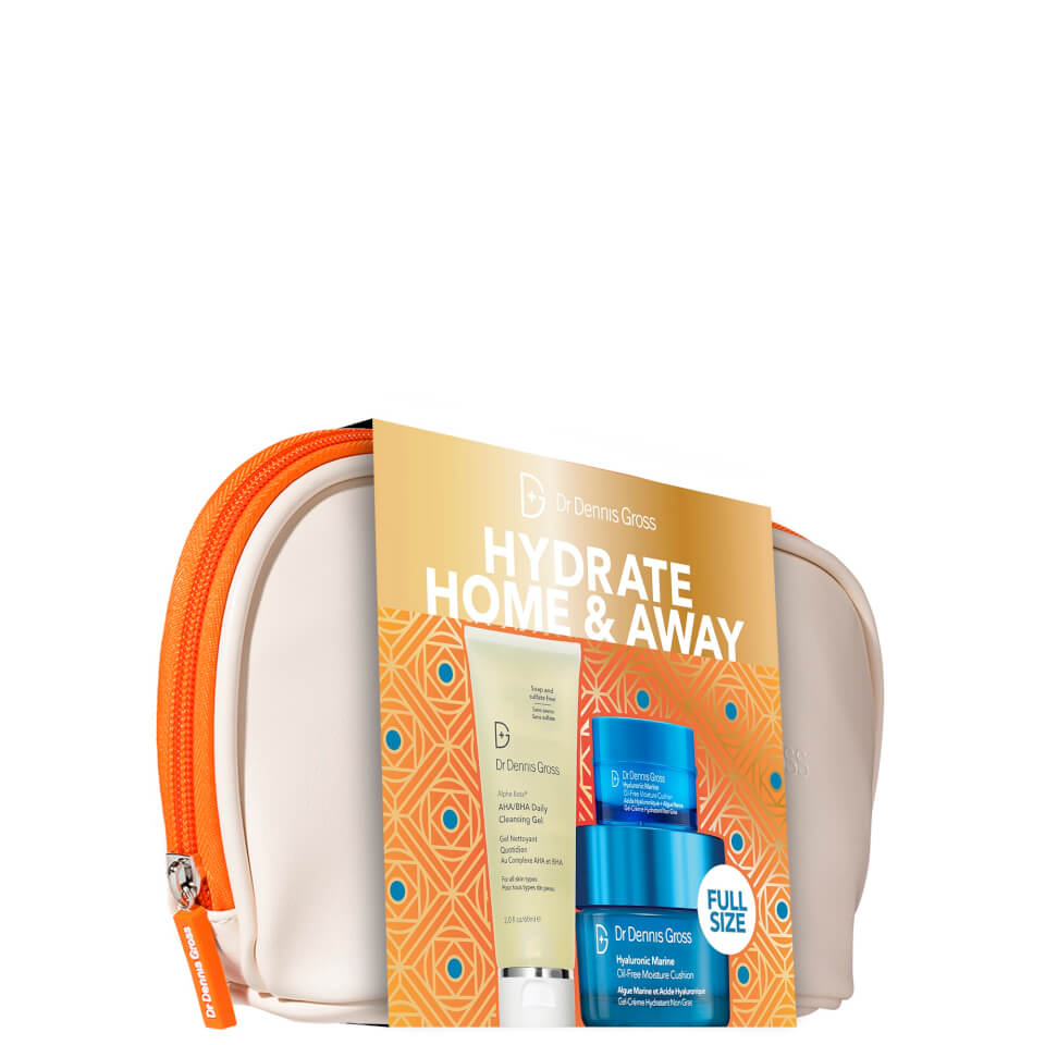 Dr Dennis Gross Skincare Hydrate Home and Away Set (Worth 117.30€)
