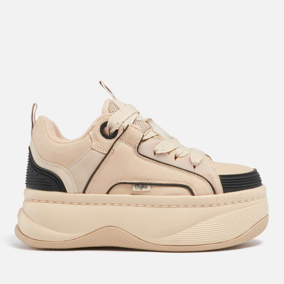 Buffalo Women's Orcus Sk8 Faux Leather Platform Trainers - UK 3