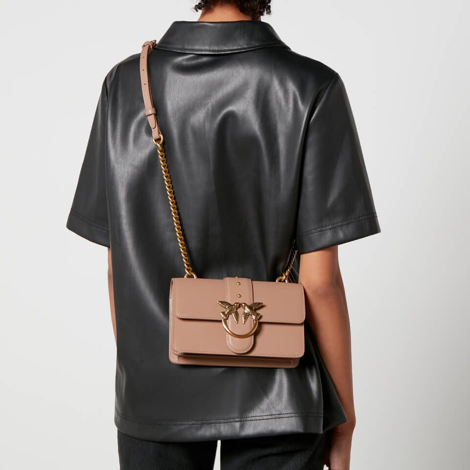Pinko Love One Mini Icon Leather Bag