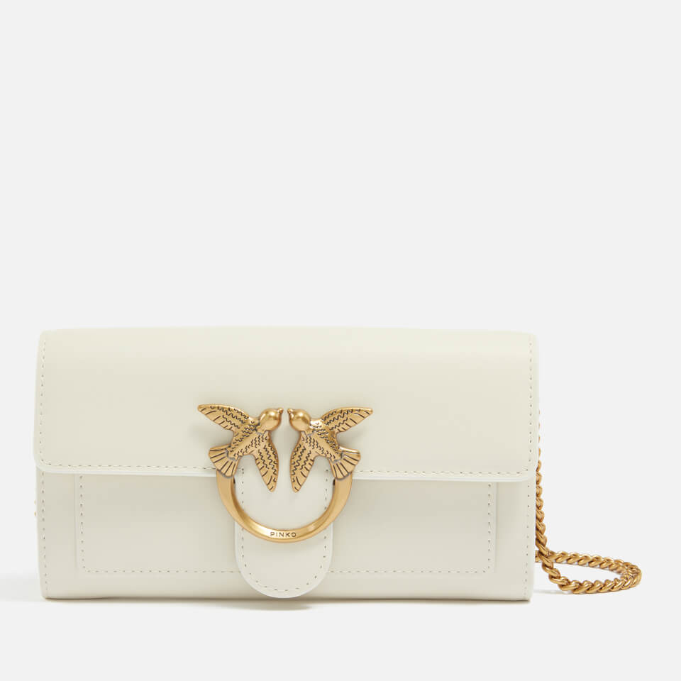 Pinko Love One Leather Wallet Bag