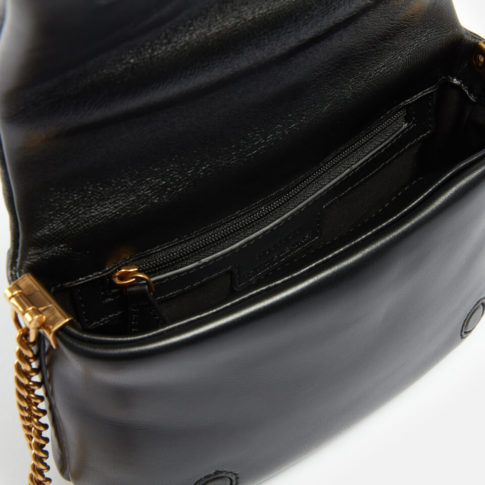 Pinko Love Puff Baby Click Leather Bag
