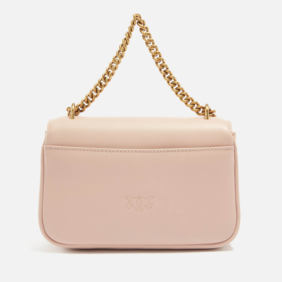 Pinko Cupido Leather Messenger Mini Bag