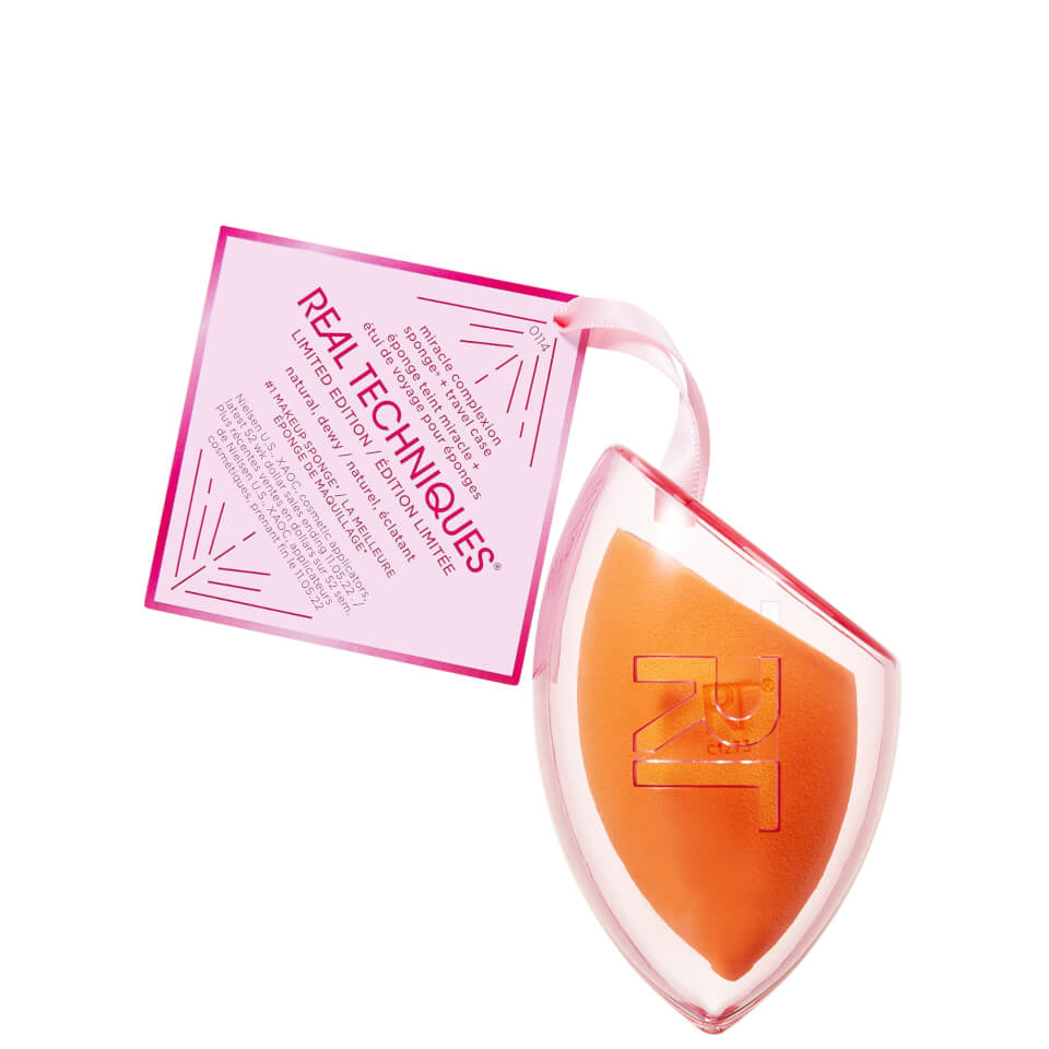 Real Techniques Miracle Complexion Sponge and Case Ornament Set