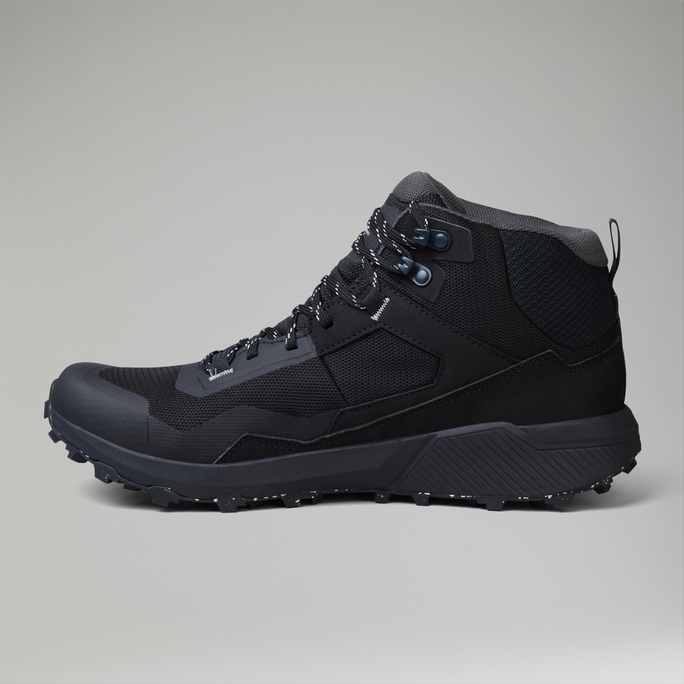 Men's Revolute Active Mid Shoe Black/Grey