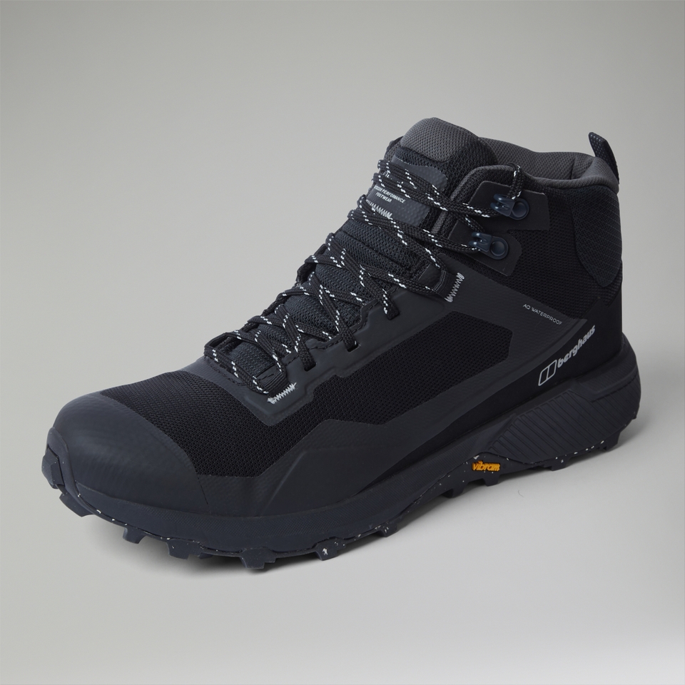 Men's Revolute Active Mid Shoe Black/Grey