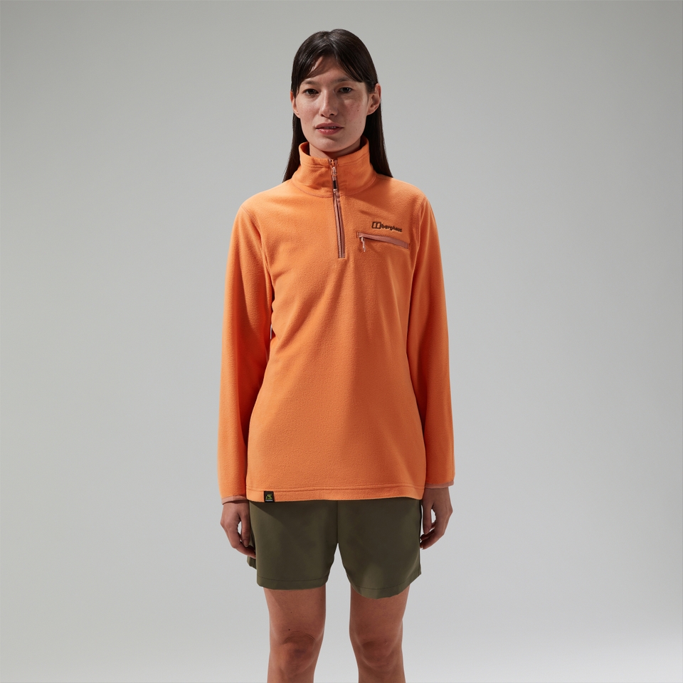 Prism 2.0 Micro Half Zip Fleece für Damen Orange