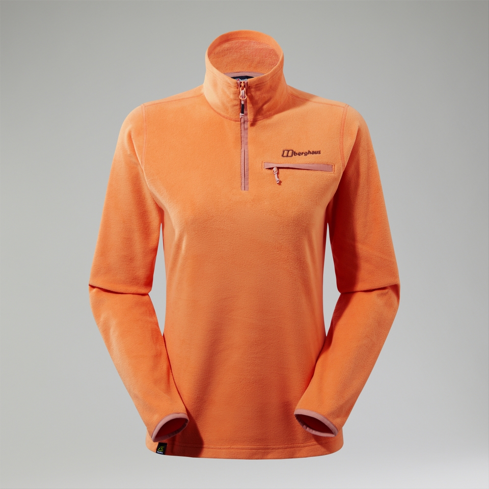 Prism 2.0 Micro Half Zip Fleece für Damen Orange